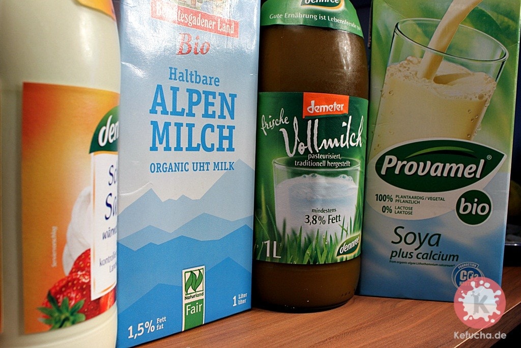 Milchsorten für Milchkefir | Kefucha.de